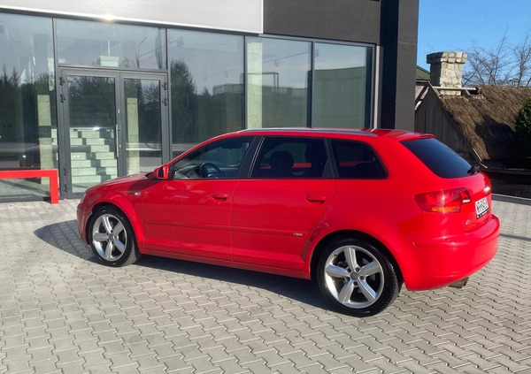 Audi A3 cena 25900 przebieg: 236500, rok produkcji 2007 z Radom małe 301